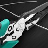 AIMALL Linemans Pliers, High Leverage Grip Tools, Durable Steel, 6-inch,