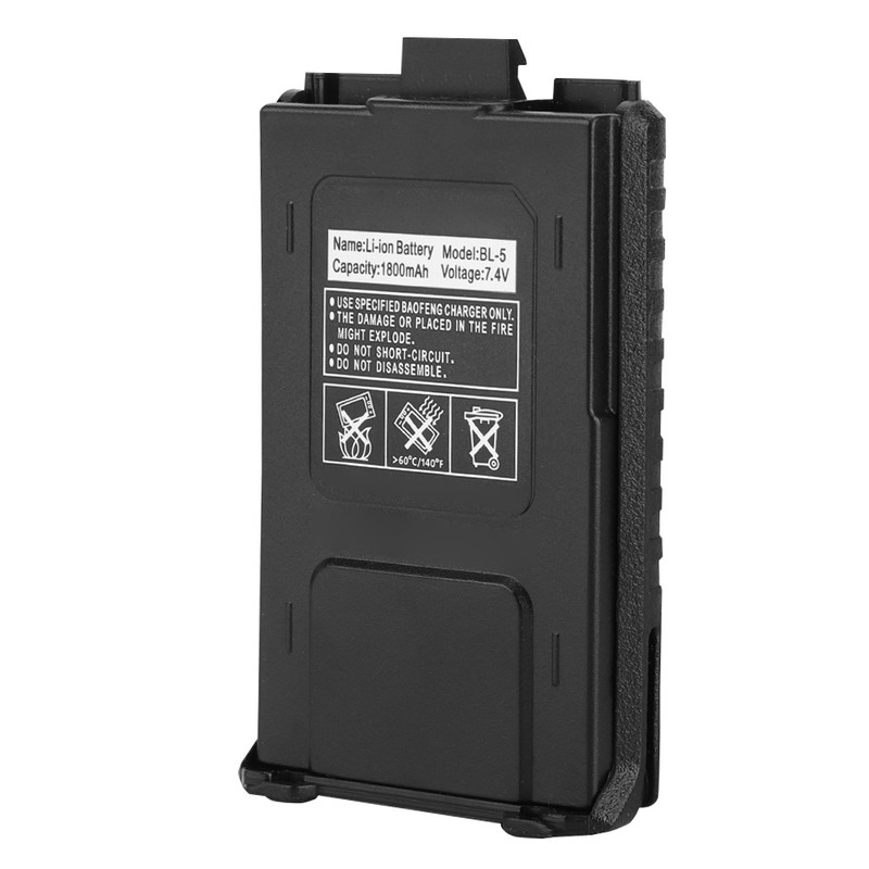 7.4V 1800mAh Li ion Battery For Baofeng UV 5R UV