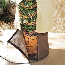 Bio Green frost protection heat cable, black, 79 in, 40 W