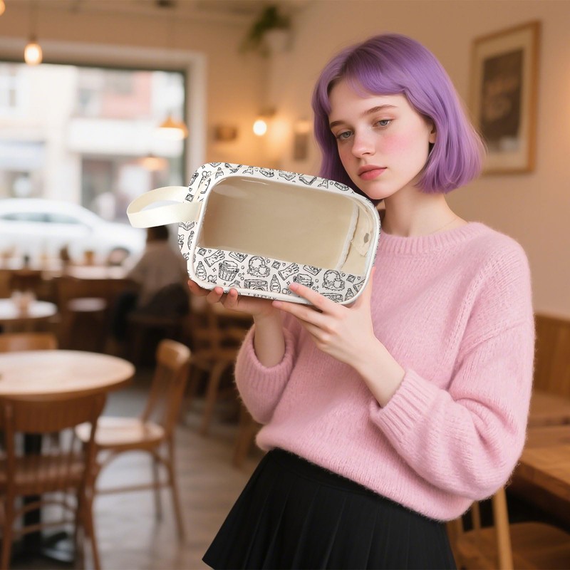 Cleaning is Another Word for Caring Clear Makeup Bag Cleaning
