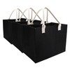 Kaxilu Felt Tote Bags Heavy Duty with Handles - Light,