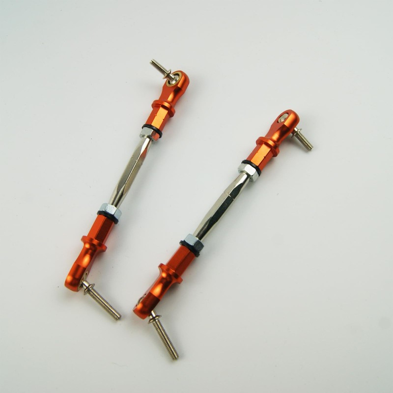 TITRACING Alloy Steering Turnbuckle Tie Pull Rod for hpi rovan