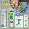 Homcoice PH Meter 5 in 1, PH EC TDS Salinity