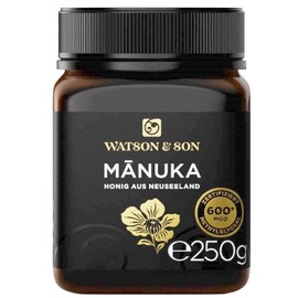 Watson & Son Manuka Honig MGO 600+ 250g | Premium Qualität aus Neuseeland