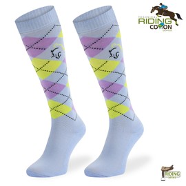 SKIETY Cotton Socks - Riding Socks - Knee Socks Men & Women & Children - Women's Knee Socks - Riding Socks Women & Children - Riding Socks Girls, SPDJ_12, 35 - 38