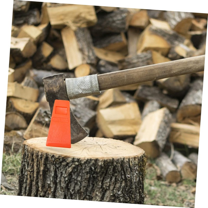 Kisangel Tree Wedge Woodcutting Accessory Logging Chock Tool Cutting Wedge