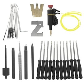 Chacarbtu 500-500 Diaphragm Carburetor Tool Kit & ZT-1 500-13 Metering Lever Tool & 12 PCS Carburetor Adjustment Tool Carb Adjusting Kit for Chainsaw String Trimmer Blower 2 Cycle Small Engine