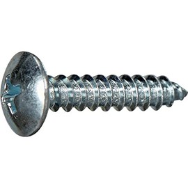 TRUSCO Y837-0525 Truss Head Tapping Screws, 1 Type A, Uniqlo M5 x 25, Pack of 10, Small Quantity