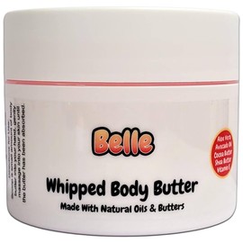 Belle - 150g Whipped Body Butter - Made with Natural Oils and Butters - Vegan Friendly - Puddle of Wax - Made in the UK