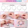 121Pcs Charm Bracelet Making Kit, Caffox DIY Bracelet Making Kit