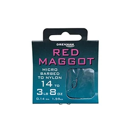 Drennan red maggots hooks to nylon
