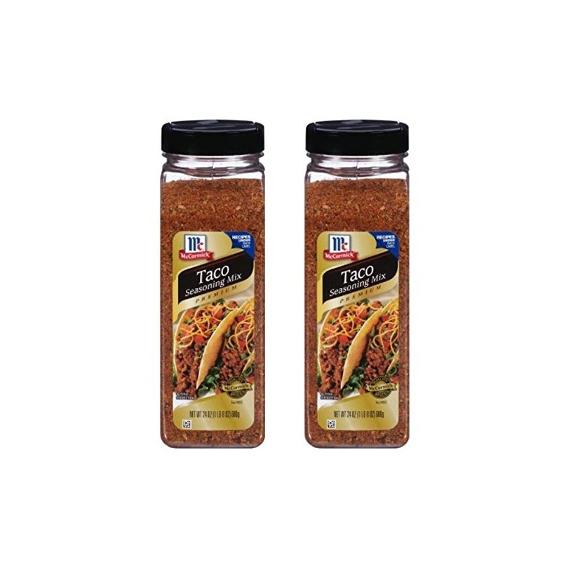 McCormick Premium Taco Seasoning, 24 oz.Pack of 2