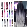 SYGIRLISH Extensiones 100% De Kanekalon Puro Para Trenzas Africanas Color