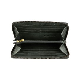 bruno banani Zip Around Wallet Black, black, Vintage