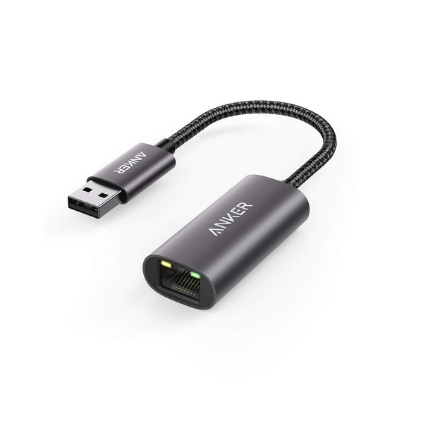 Anker PowerExpand USB-A & Ethernet Adapter up to 1Gbps High Speed Ethernet Communication for Windows MacBook Pro Air