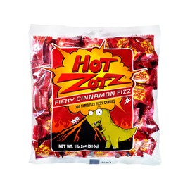 Hot Zotz Fiery Cinnamon Fizz Candy - 100 count bag