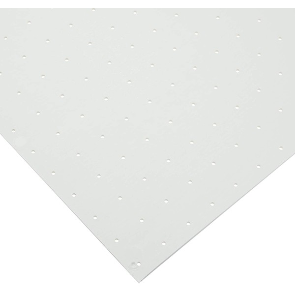 Cedarburg-64612 Rolyan Splinting Material Sheet, Polyform, White, 1/8" x 18" x 24", 1% Perforated, Single Sheet