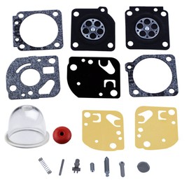 Hipa RB-29 Carburetor Rebuild Kit for Zama C1U Series Homelite Ryobi A03979 Carb Gasket Diaphragm String Trimmer Blower