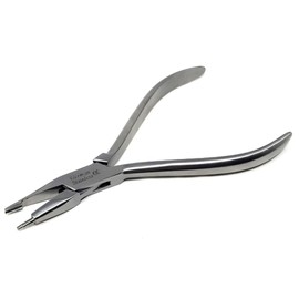 Dental Tweed Loop Forming Pliers With 3 Bending Points Made of Stainless Steel Used by Professional Dentists for Adjusting Oral Braces Wires