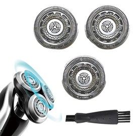 HSKRKOW SH90 Scherkopf Kompatibel mit Series 9000 Mit Reinigungsbürste Inklusive Klingenhalter SH90 Ersatzscherkopf für Rasierer Series 9000(9xxx) 8000(8xxx) SW97xx