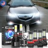 CHUSYYRAY Fit Acura TL 2009-2014 Front LED HID Headlights Hi/Lo