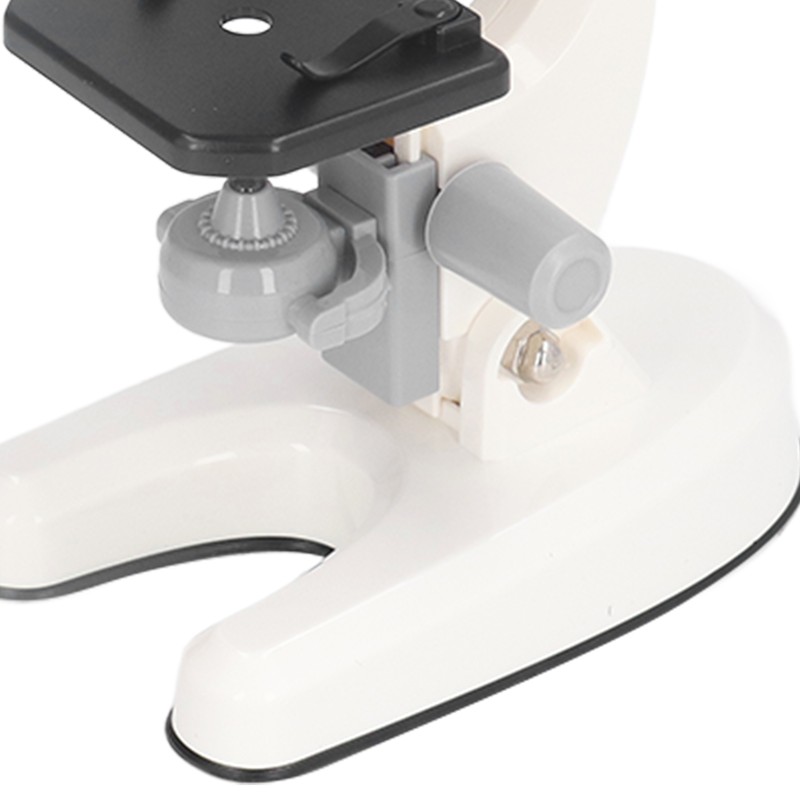 Kids Microscope Kit LED 1200X Microscope with Specimen Slides Science