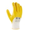 texxor Pack of 12 Polyester Knitted Gloves 2358, Nitrile Coated,