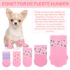 20PCS Dog Shoes,Double Layer Breathable Dog Shoes,Dog Paw Protector,Dog Booties