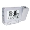 Projection Alarm Clock ALLOMN USB Charging Dual Alarms Clock with