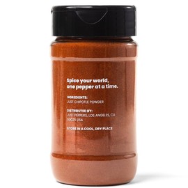Just Peppers - Premium Chipotle Chili Powder – 100% Pure, No Fillers – Smoked Jalapeño Powder, 5 oz Shaker Bottle