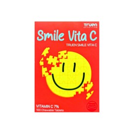 Trueen Smile Vita C 1600mg x 100 tablets YU / 트루엔 스마일 비타C 1600mg x 100정 YU