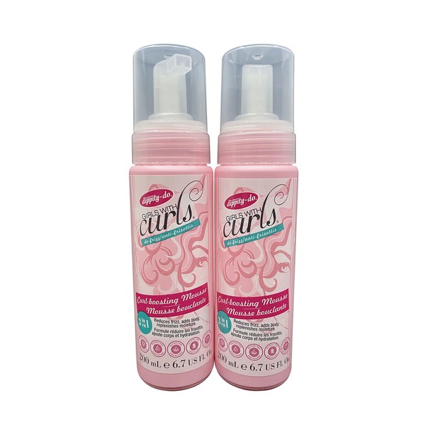 Dippity Do Girls with Curls Curl Boosting Mousse 6.7 OZ Pack of 2