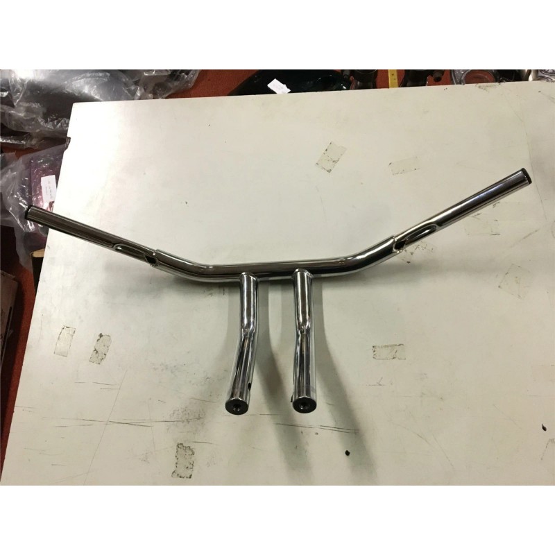 EMGO 10" Rise T Bars Drag Handlebars 1 1/4 Fat