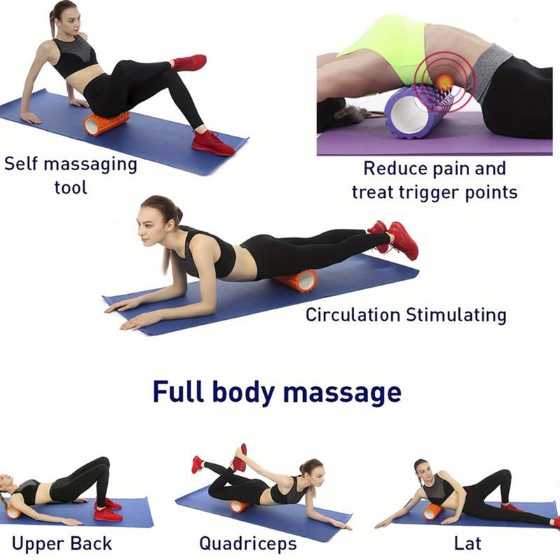 Fascia Roller Spine, Massage Roller, Facial Roller for Back Spine,