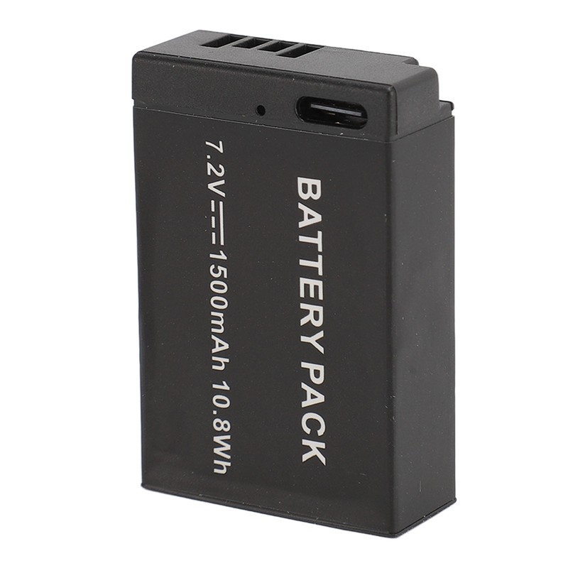 LP‑E17 Battery Pack 7.2V 1500mah Fast Charging Usb C Camera