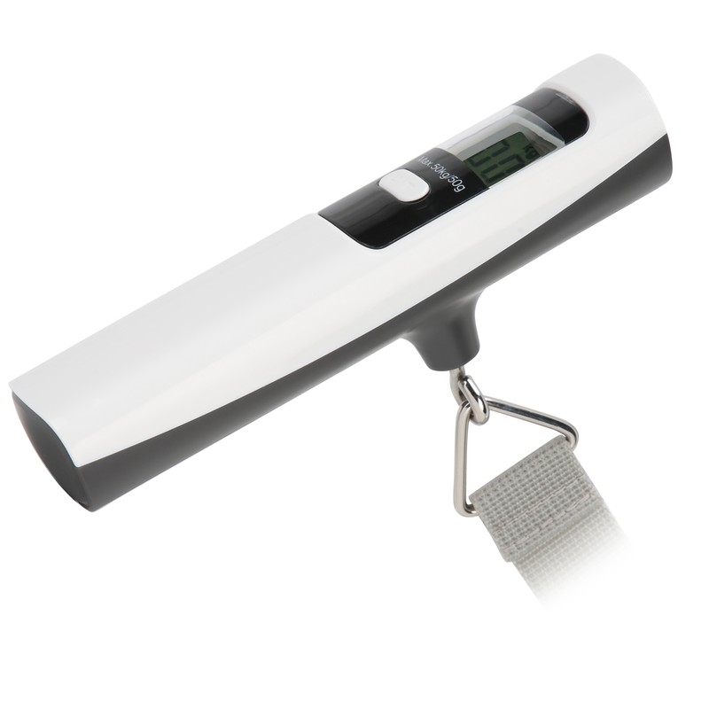 Pocket Scale with LCD Display Battery Free Portable Luggage Scale