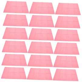 PACKOVE 20 Pcs Pink Disposable Tattoo Clean Pads Oil Table Covers for Nail Art and Tattooing for Sanitary Practice and Table Protection
