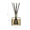 Bellevue Reed Diffuser, 6 fl oz Glass Filled Diffuser, Highly