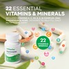 Wellsgoing Multivitamin with Probiotics Supplement, 22 Vitamins & Minerals for