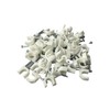500 x 10mm Round White Cable Clips