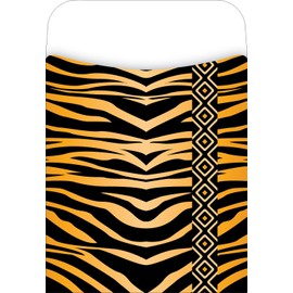 Barker Creek Peel & Stick Pockets Label, Tiger (LL-1221)