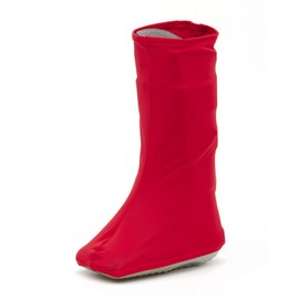 CastCoverz! Walking Boot Cover - Real Red - Size B - High Top - Fashionable, Protective, and Washable - Bootz! - Made in The USA