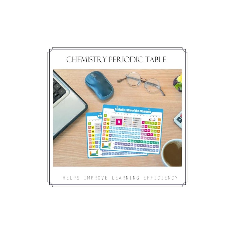 Periodic Table of Elements Magnetic 9x13.5 Inch-Teaching Elements Classroom Decor