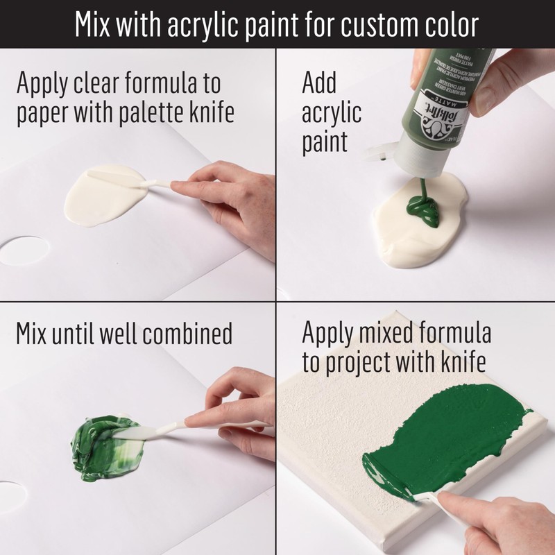 FolkArt Super Thick Acrylic Paint with a Textured Finish, Tintable