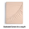 MistyMorning Fitted Sheet, Soft & Premium quality Bedding & Linen,