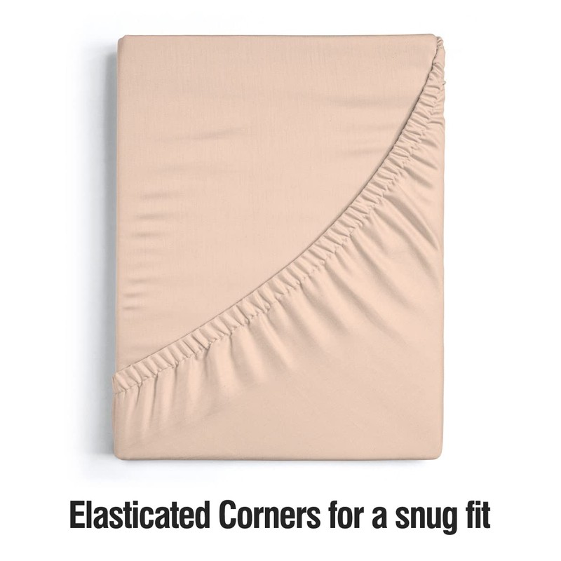 MistyMorning Fitted Sheet, Soft & Premium quality Bedding & Linen,