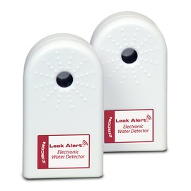 Zircon Leak Alert Electronic Water Detectors Bonus Pack, Batteries Not Included, 2-Pack