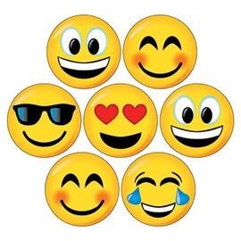 175 Mixed Emoticon Smiley Kids Childrens Pupils Reward Stickers 20mm Primary Teaching Services