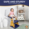 Bambinao 2-in-1 Cushioned Potty Seat with Ladder – Foldable Toddler