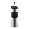 Bodum Travel Press, Vacuum Insulated, Stainless Steel Portable Coffee Maker